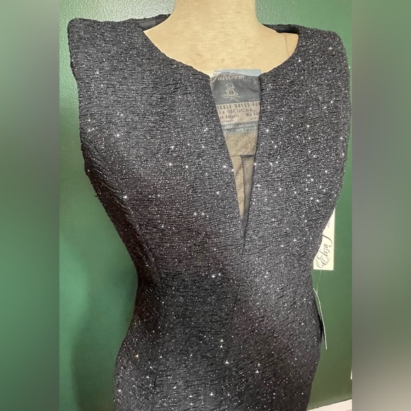 NWT Classic black Eliza J Evening Gown Size 4 - Picture 2 of 8